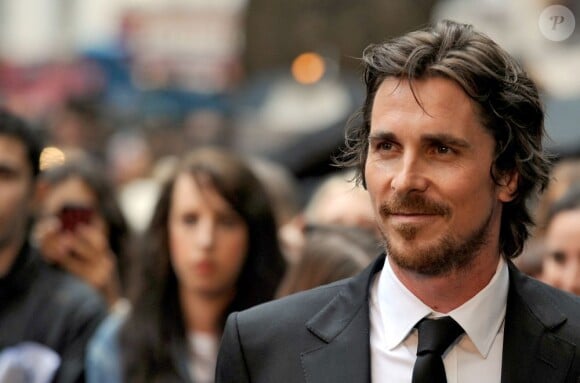 Christian Bale lors de la première à Londres de The Dark Knight Rises, le 18 juillet 2012.