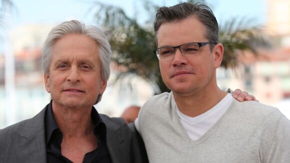 Cannes 2013 : Michael Douglas, ses larmes avant de retrouver son ami Matt Damon