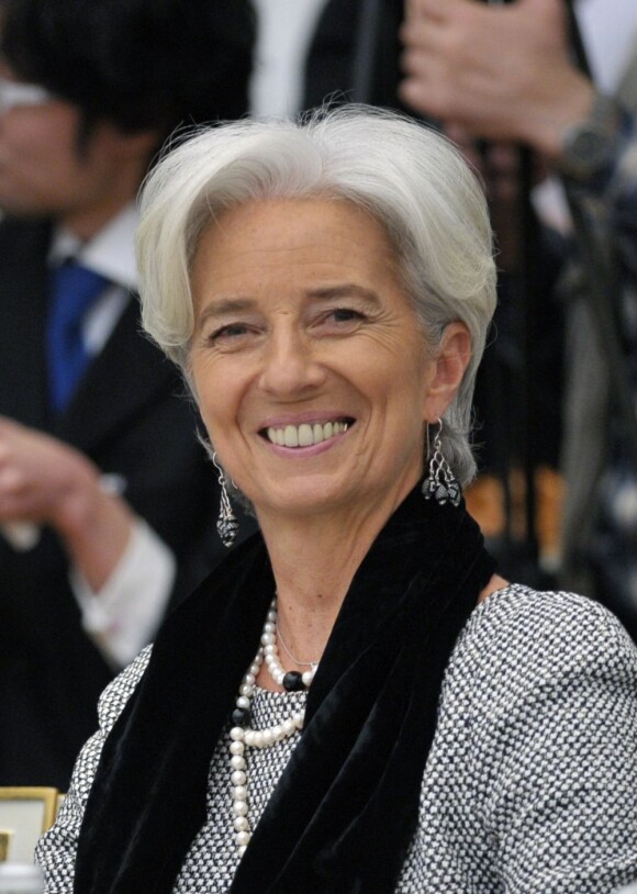 Christine Lagarde au sommet du G20 au Kremlin à Moscou. Le 15 février 2013.