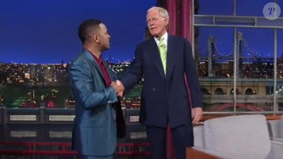 Will Smith a fait sensation sur le plateau de The Late Show with David Letterman, lundi 20 mai 2013.