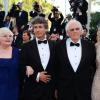 Alexander Payne, June Squibb, Will Forte, Bruce Dern - Montée des marches du film "Nebraska", présenté en compétition, lors du 66e Festival de Cannes, le 23 mai 2013.
