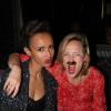 Exclusif - Sonia Rolland et Gabrielle Lazure à la soirée Moustache chez Castel à Paris, le 23 mai 2013.
