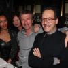 Exclusif - Sonia Rolland, Philippe Caroit, Emmanuel de Brantes à la soirée Moustache chez Castel à Paris, le 23 mai 2013.