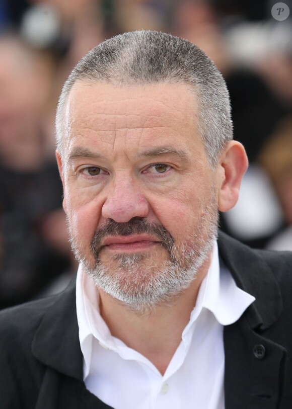 Arnaud des Pallières au photocall du film Michael Kohlhaas au Festival de Cannes le 24 mai 2013.