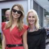 Stacy Keibler, Sonia Irvine dans les allées du paddock du Grand Prix de F1 de Monaco le 25 mai 2013