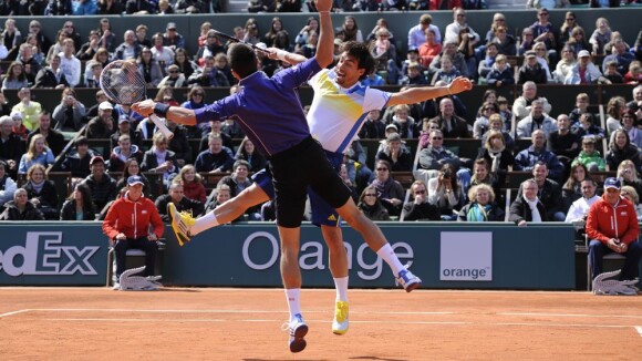Roland-Garros : Novak Djokovic ambianceur au côté de Teddy Riner et Bob Sinclar