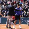 Novak Djokovic et Tedy Rinner lors de la Journée des Enfants de Roland-Garros la veille du début du tournoi, le 25 mai 2013