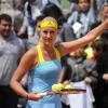 Kristina Mladenovic lors de la Journée des Enfants de Roland-Garros la veille du début du tournoi, le 25 mai 2013