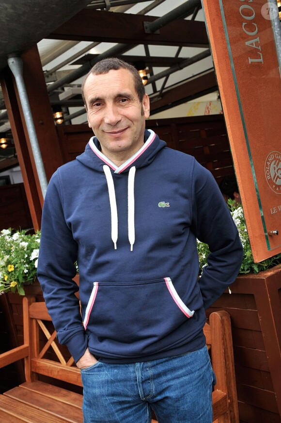 Zinedine Soualem au Village Roland-Garros le 26 Mai 2013 lors du premier jour des internationaux de France