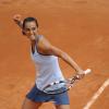Caroline Garcia lors du premier jour des internationaux de France à Roland-Garros le 26 mai 2013