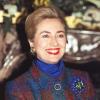 Hillary Clinton à Londres le 21 novembre 1995.