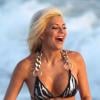 L'irrésistible Ashley Kirk profite d'un moment détente sur une plage de Malibu. Le 23 mai 2013.