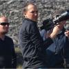 Louis Leterrier sur le tournage du Choc des Titans.