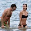 Olivia Wilde et Jason Sudeikis poursuivent leurs vacances en amoureux à Hawaï. Le 28 mai 2013.