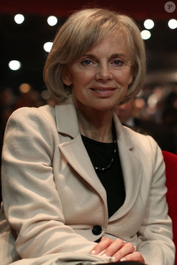 Elisabeth Guigou - Premier grand meeting de campagne de la candidate Anne Hidalgo à la marie de Paris, au Bataclan le 28 mai 2013.