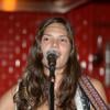 Exclusif - Vanille Clerc, fille de Julien Clerc, en concert à la Gioia à Paris, le 28 mai 2013.