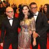 Domenico Dolce, Katy Perry et Stefano Gabbana lors du MET Gala à New York, le 6 mai 2013.