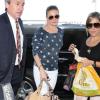 LeAnn Rimes arrive à l'aéroport de Los Angeles, le 7 mai 2013. 
 
