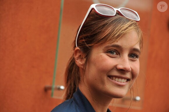 Julie De Bona à Roland Garros le 31 mai 2013.
