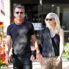 Gwen Stefani et son mari Gavin Rossdale se baladent au centre commercial Glen Center à Los Angeles. Le 1er juin 2013.