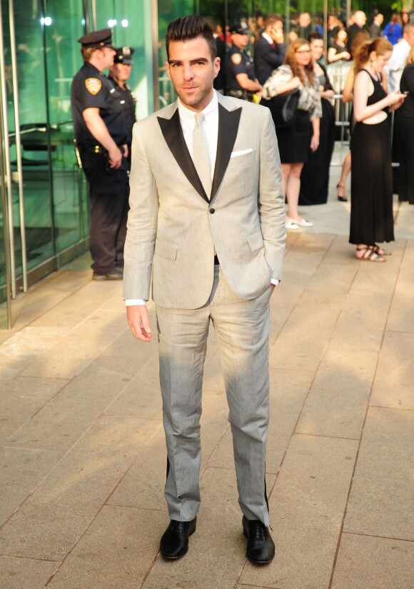 Zachary Quinto à la soirée des CFDA Fashion Awards à New York, le 2 juin 2013.