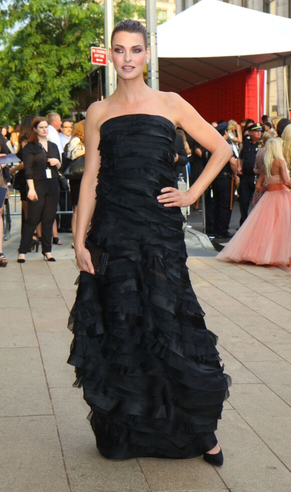 Linda Evangelista à la soirée des CFDA Fashion Awards à New York, le 2 juin 2013.