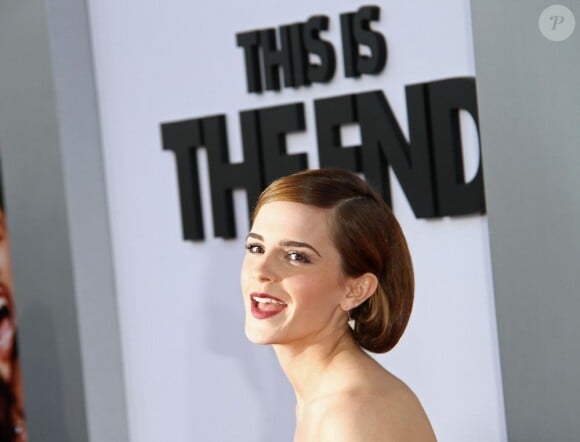 Emma Watson lors de la première de This is the End au Regency Village Theatre de Los Angeles, le 3 juin 2013.