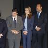 La princesse Letizia d'Espagne à Oviedo le 4 juin 2013 pour la remise des prix de la solidarité ONCE Asturies.