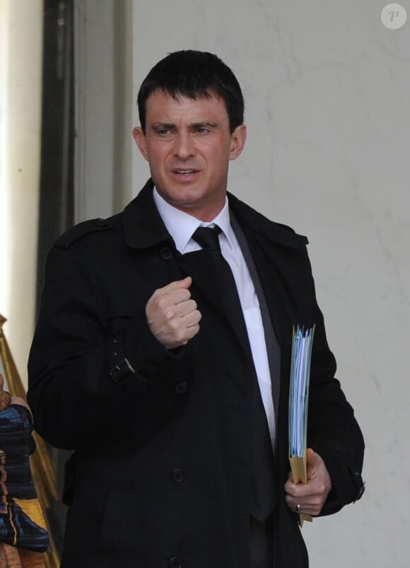 Manuel Valls à l'Elysee à Paris le 15 mai 2013.