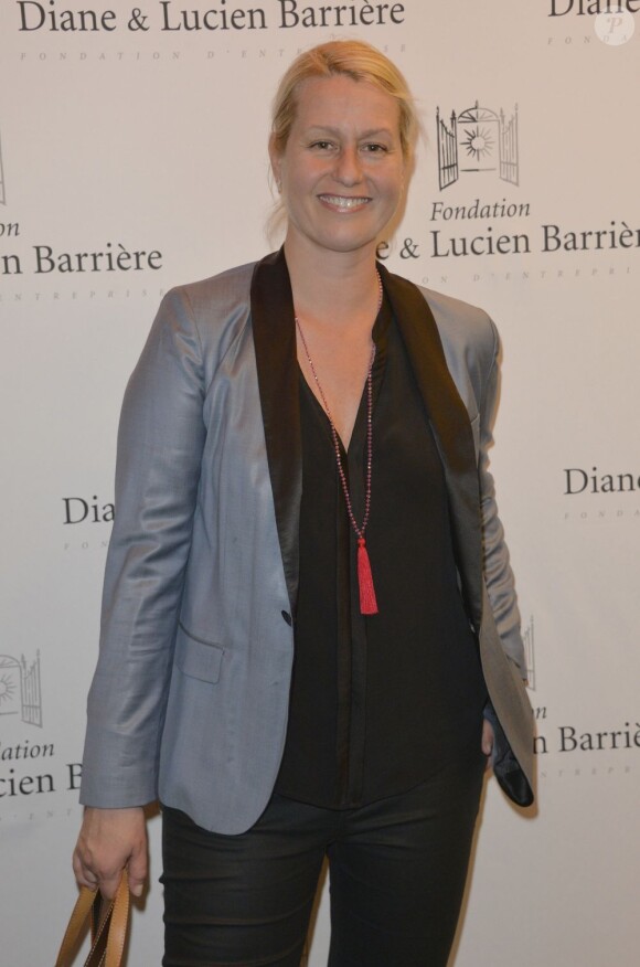 Luana Belmondo à l'avant-première du film Les Petits Princes précédée de la remise du Prix Lucien Barrière au Publicis à Paris, le 5 juin 2013.