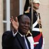 Alassane Ouattara à l'Elysée le 5 juin 2013.