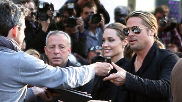 Brad Pitt et Angelina Jolie : Leur voyage à Londres et Paris pour World War Z