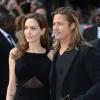 Brad Pitt et Angelina Jolie arrivent à Londres pour la promotion du film World War Z le 2 juin 2013