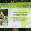 Inauguration du sentier "Laurent Fignon" dans le bois de Vincennes le 5 juin 2013.