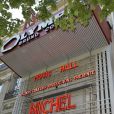 Le chanteur français Michel Sardou en concert à l'Olympia a Paris le 7 juin 2013.