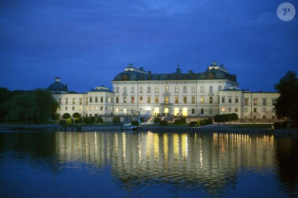 Le palais Drottningholm, résidence royale où la princesse est née et a grandi, accueillait la réception du mariage de Madeleine de Suède et Chris O'Neill le 8 juin 2013.
