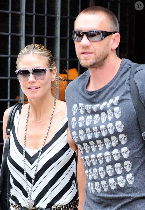 Heidi Klum et Martin Kirsten à New York le 10 juin 2013.