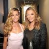 Denise Richards et LeAnn Rimes pour l'émission The View à New York, le 11 janvier 2013.