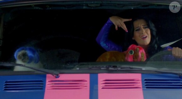 Katy Perry et les Popcats dans la nouvelle publicité pour les chips Popchips.