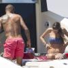 Kevin-Prince Boateng passe des vacances à Ibiza avec sa fiancée Melissa le 9 juin 2013.
