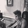 Justin Bieber pose avec Selena Gomez, sur Instagram, le 26 avril 2013. Le couple s'est encore séparé.