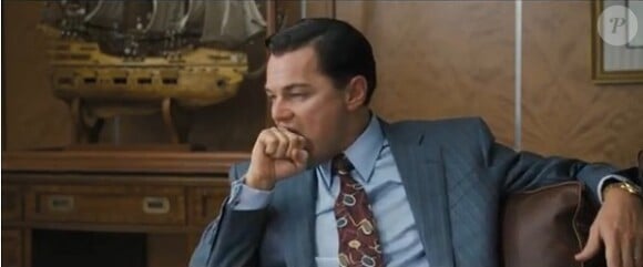 Leonardo DiCaprio est Jordan Belfort dans The Wolf of Wall Street.