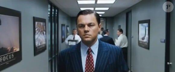 Leonardo DiCaprio dans The Wolf of Wall Street.