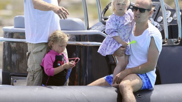 Arjen Robben du Bayern Munich : Papa attentionné pour des vacances en famille