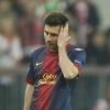 Lionel Messi à Munich, le 23 avril 2013.
