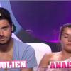 Julien et Anaïs dans la quotidienne de Secret Story 7 sur TF1 le jeudi 20 juin 2013