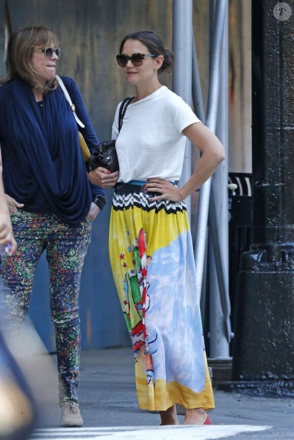 Katie Holmes à New York, le 19 juin 2013.