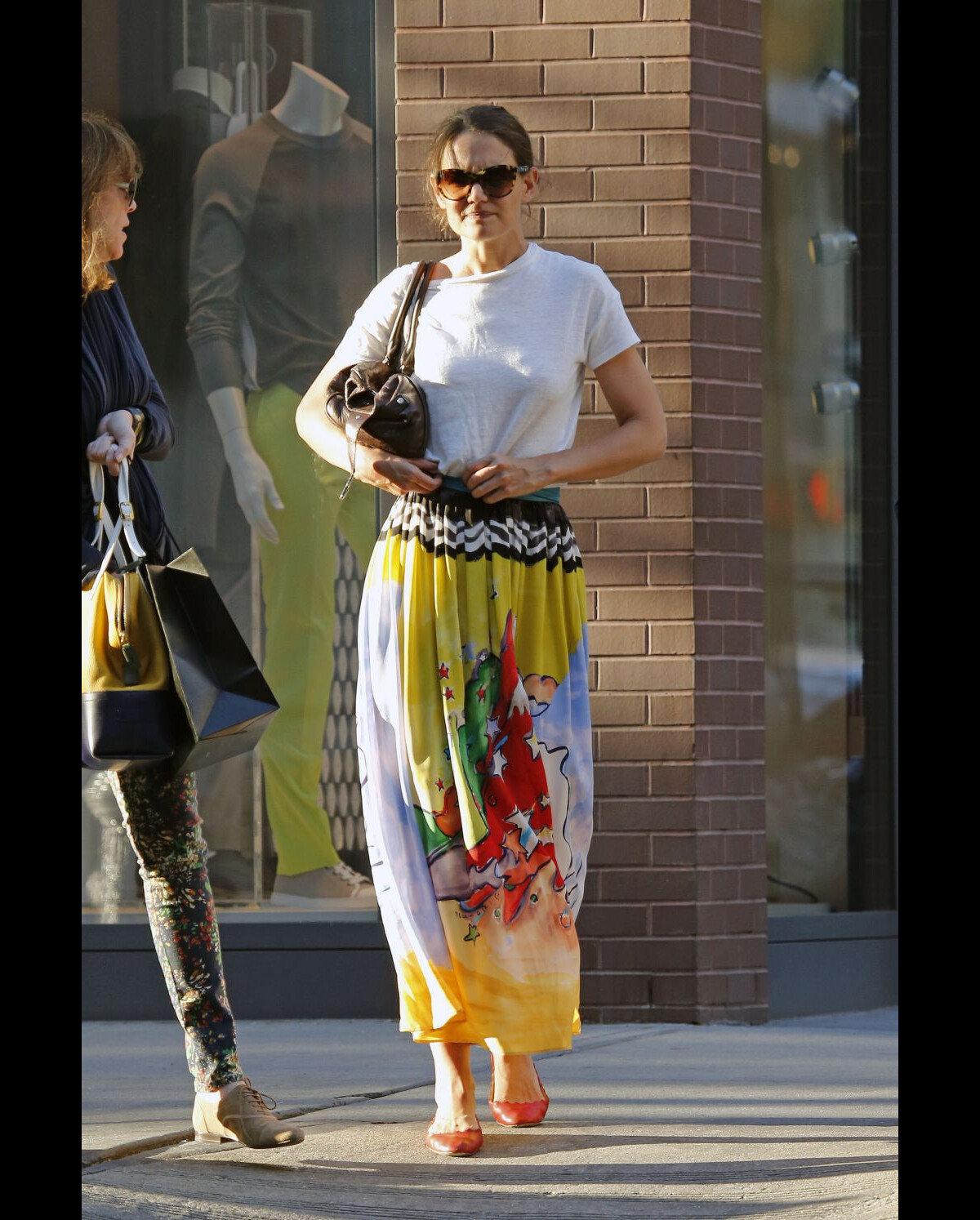 Photo : Katie Holmes dans les rues de New York, le 19 juin 2013. -  Purepeople