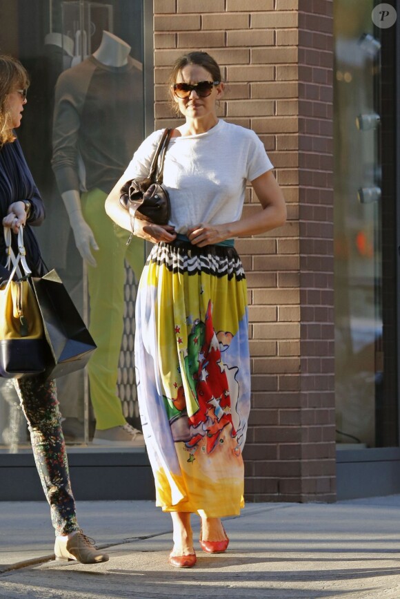 Katie Holmes dans les rues de New York, le 19 juin 2013.