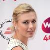 Maria Sharapova lors de la soirée WTA Wimbledon qui se déroulait au Kensington Roof Gardens de Londres le 20 juin 2013